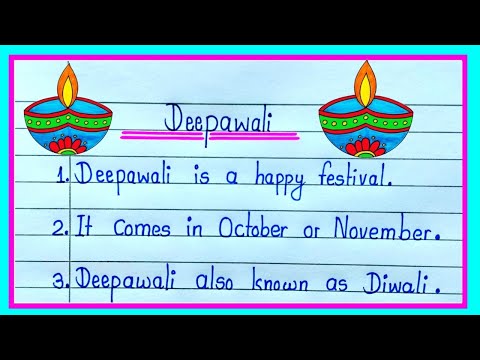 10 Lines On Diwali festival|diwali essay|10 lines on diwali|essay on diwali|short essay on Diwali