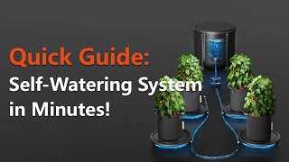 How to Set Up Your Self-Watering System | Spider Farmer | For Use In Indoor Grow Tents, Greenhouses