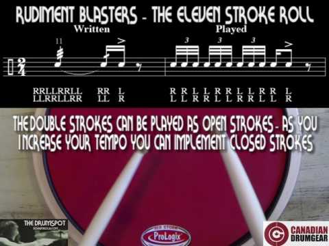 The Eleven Stroke Roll - Canadian Drum Gear - DOUGMEOLA.COM / The DrumSpot