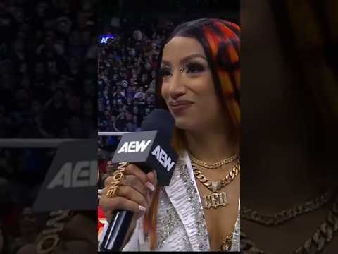 MERCEDES MONÉ MAKES AEW DEBUT ! #mercedesmoné #aew #aewbigbusiness #shortsfeed #shorts #short #wwe