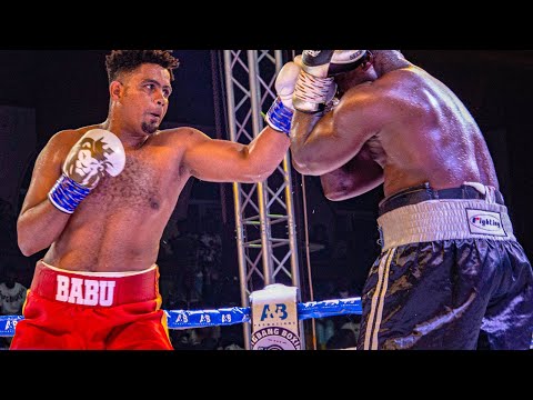 Round 5-8, YUSUF 'The Rolling Tiger' BABU Unanimously Defeat Tanzania's Alphonce Mchumiatumbo