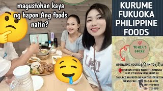 KURUME FUKUOKA JAPAN PHILIPPINE FOODS #kurume #japan  #vlog