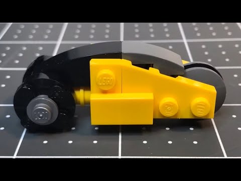 Lego 80’s Tron Light Cycle Tutorial