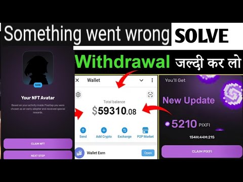 PixelVerse NFT Avatar Claim 🃏 | something went wrong solve | NFT Claim Wallet Connect#pixelverse