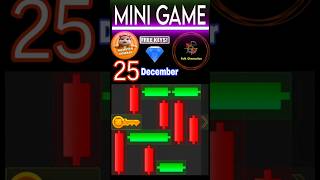 25th December Puzzle Game Trick, Hamster Kombat Easy steps #hamsterkombat #puzzle #blockchaingames