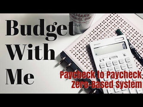 Budget With Me - Weekly Paycheck to Paycheck w/ Variable Expenses | REAL NUMBERS - Zero Based