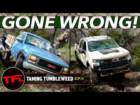 2 Trucks, 3 Recoveries! Chevy Silverado ZR2 Takes On Our Off-Road Course! | Taming Tumbleweed Ep.11