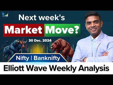 Chartkingz Nifty & Bank Nifty Market Prediction for Next Week with Elliott Wave Theory | 30 Dec