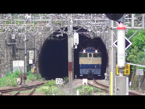 【ハンドル訓練】EF65 1115熱海試単　2022.6.5　＠熱海駅