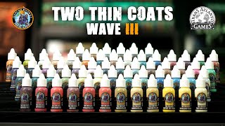 Two Thin Coats Wave 3 - A sneak peek. |Duncan Rhodes