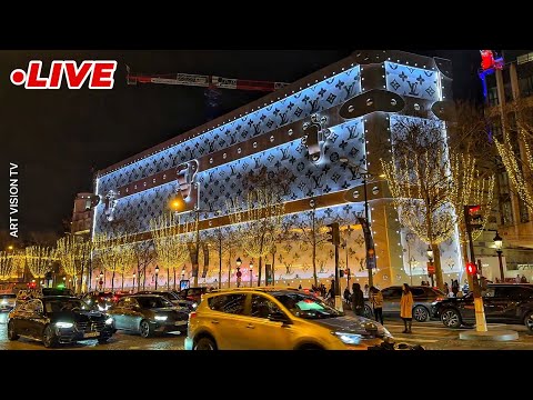 [🇫🇷Paris Live]  Bonsoir Paris 16éme Arr walk Live Streaming 17/Decmber/2024