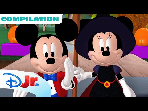 @disneyjr  Halloween Full Episodes | Mickey Mouse, Spidey, SuperKitties & More! | 2 Hour Compilation