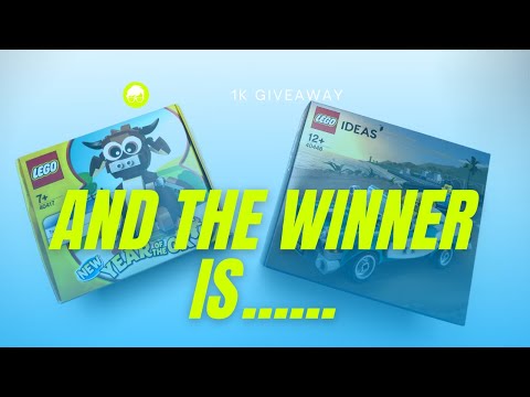 1k Subscriber Giveaway Winners Announcement