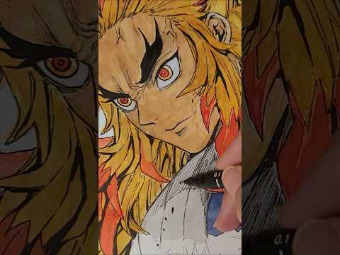 Demon Slayer Rengoku Kyojuro #youtubehighfive #anime #shorts