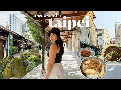 Taipei Taiwan Travel VLOG 2024 | sightseeing, shopping, cafe hopping