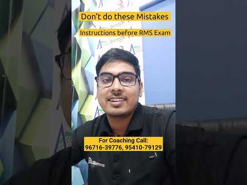 Don’t do these Mistakes | RMS Online Classes | RMS SuperFast Batch | Military School Online Coaching