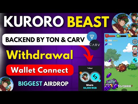 Kuroro Ranch Airdrop || Kuroro Beast Telegram Bot | Kuroro Ranch Airdrop Withdrawal & Wallet Connect