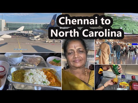 அம்மா 🇺🇲இந்தியா to அமெரிக்கா Flight travel ~Most requested video ~USA to Chennai~Family Travelervlog