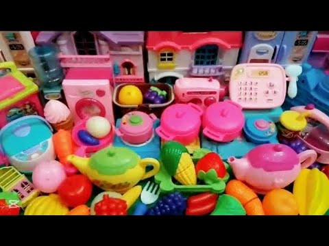 6: min Satisfying Unboxing | Hello kitty miniature kitchen set unboxing | #asmr 💚