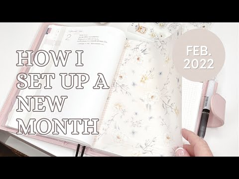 FEBRUARY 2022 SET UP | HOBONICHI COUSIN