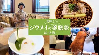 【薬膳上海 Vlog】ジウメイの美味しい薬膳旅in上海 編　食べてキレイになる大人の上海旅行 Shanghai restaurant guide