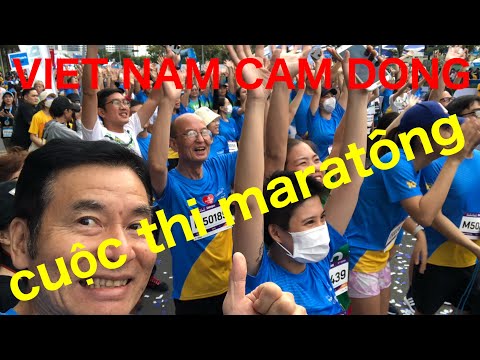 VIET NAM CAM DONG    cuộc đua marathon