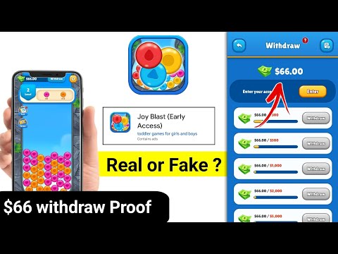 Joy Blast App | Joy Blast App withdrawal | Joy Blast App $66 live Withdraw Proof | Joy Blast App