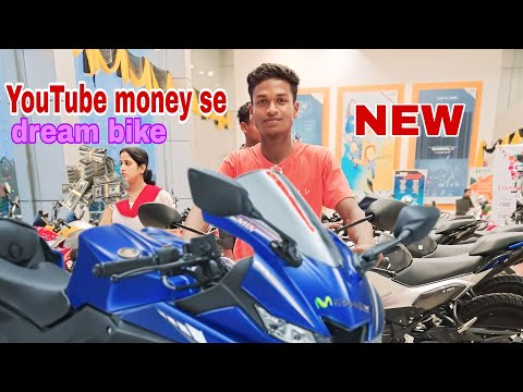 new bike// YouTube money//dream bike vlog🏍️🏍️💸💰@sachinsboy8930