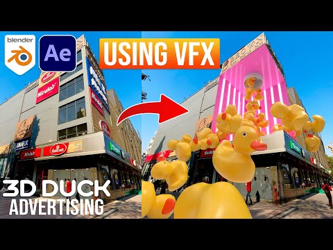 How To Create Blender CGI Ads Using VFX in Blender | Blender VFX Tutorial