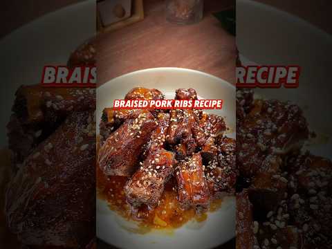 Braised Pork Ribs Recipe #recipe #chineserecipie #porkribs #easyrecipe #simplerecipe #chinesefood