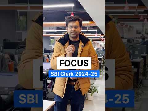 FOCUS पर FOCUS For Success #sbiclerk #bankexams #focus