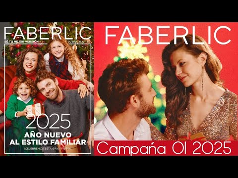 🌸Catálogo FABERLIC campaña 01 2025