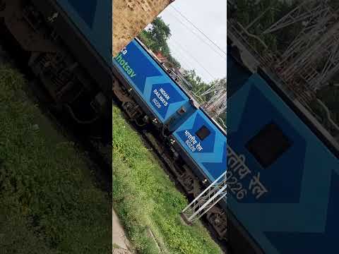 🚂 🤑Blue Twin Engine Of Indian Railways #engine #indianrailways