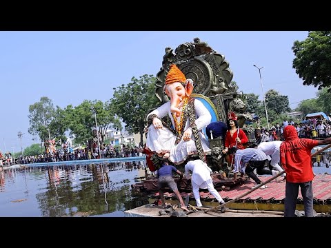 Ganesh Nimajjanam 2024 | Lord Ganesh Visarjan At Tank Bund | Big Ganesh Immersion 2024 India