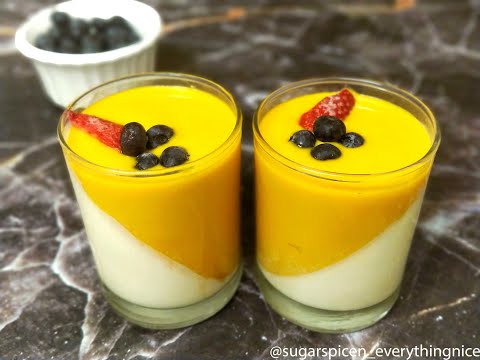 Mango Panna Cotta