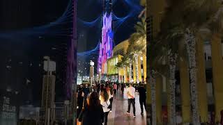 Beautiful Burj Khalifa Night View (Dubai) #travel #beautifulcity #nightview #burjkhalifa