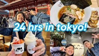 24 hours in tokyo!🏮 eating around asakusa 😋 + shopping at skytree 🛍️ | VLOGMAS DAY 11