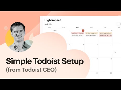 Amir's Simple Todoist Setup