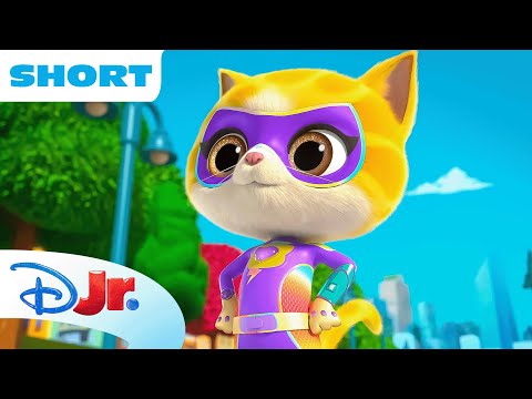 SuperKitties Su-Purr Adventures! | Sparks Goes Stroller Surfing🐱 | @disneyjr