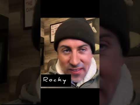 Rocky Interviews Sylvester Stallone #Rocky #TulsaKing #SylvesterStallone #rambo #Joematarese