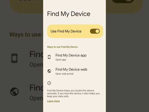 Find my device chalu kaise kre #shorts #virel #video #shortsfeed #tending #device