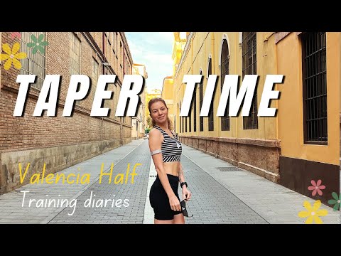 The Taper! Last Long Run & Speed Workout | Countdown to Valencia Half VLOG