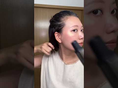 38歳白髪民による簡単夏アレンジ！#shrots #ヘアアレンジ