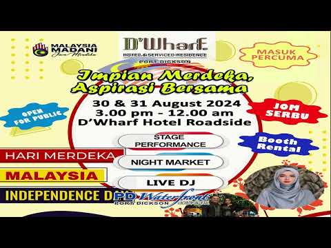 Impian Merdeka, Aspirasi Bersama Event (30/8/2024) Live Streaming