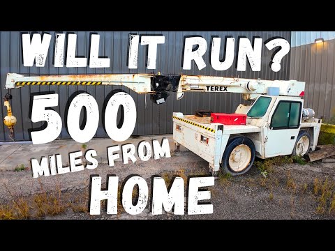 Long Range Scrap Mission | Buying a Dead Crane Sight Unseen!!!