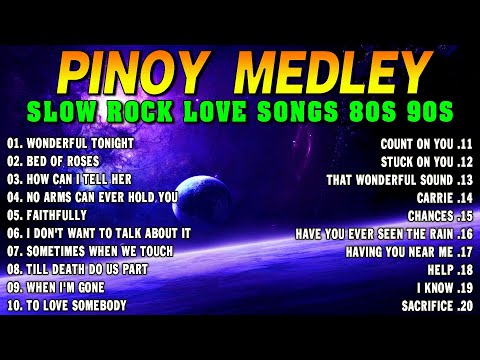 SLOW ROCK LOVE SONGS MEDLEY 💖 BEST LUMANG TUGTUGIN NOONG 90S 🎧 EMERSON CONDINO NONSTOP COLLECTION