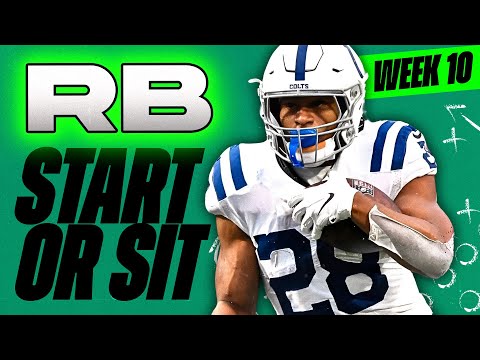 🔥 WEEK 10 RB MUST Start/Sit Analysis! 🚀 | 2024 Fantasy Football Advice