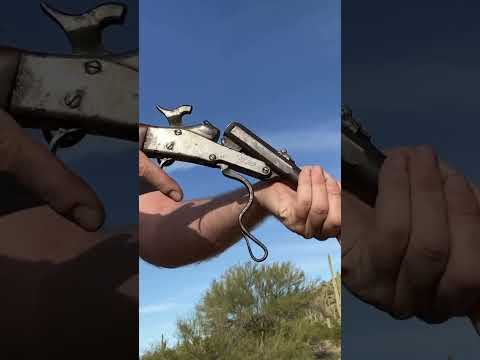 Loading and firing the US Civil War Maynard Carbine