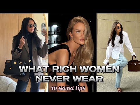 What Old Money Women Never Wear |Secret Tips To Elegance