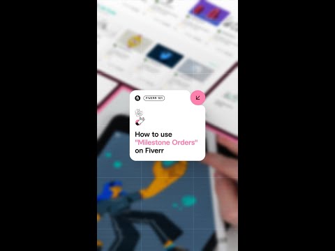 How to use Fiverr Milestones #shorts #howto #fiverr